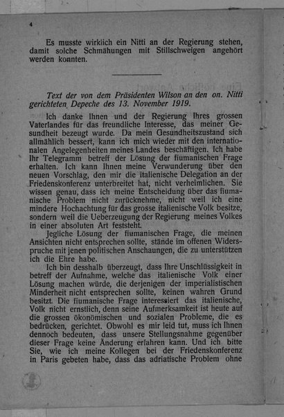 Akte und Berichte des Bureau für auswaertige Verbindungen des Kommando. 28. November 1919-1. Mai 1920